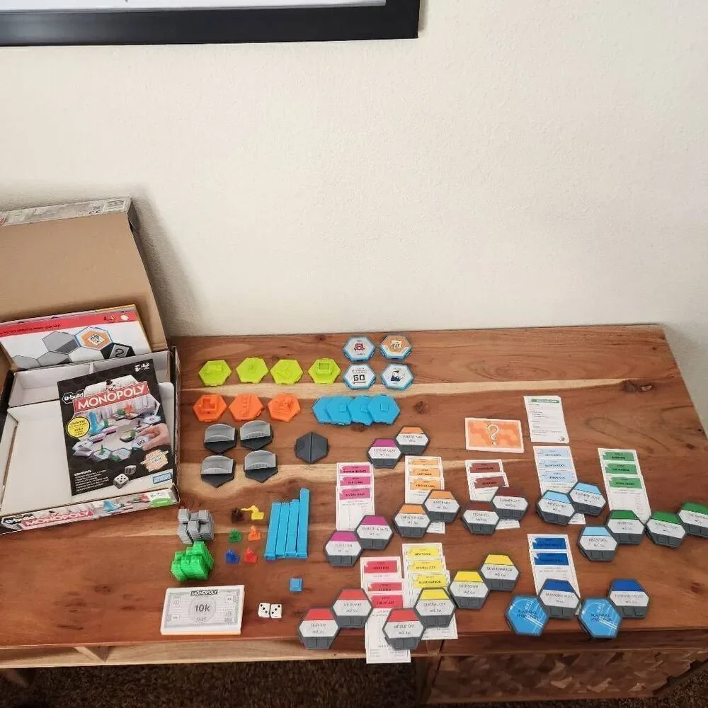 Monopoly U-Build board game build yourself
